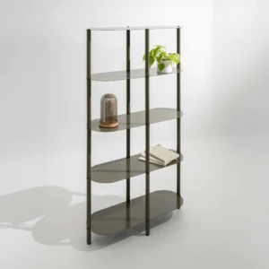 Biblioteca "MODRA" – Estantería Metálica Abierta de Diseño Moderno | 80 cm